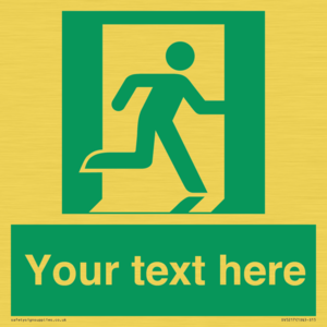 Custom Safe condition: Emergency exit (right hand)